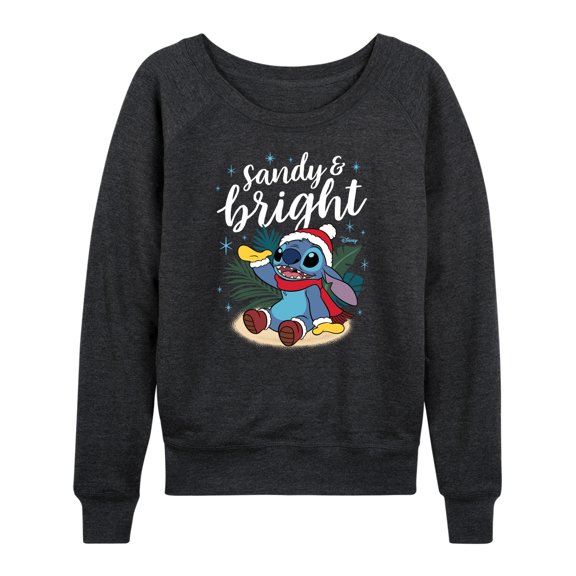 Lilo & Stitch - Sandy And Bright - Women's Lightweight French Terry Long Sleeve Shirt