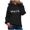 thumbnail image 1 of Sudadera Para Mujer, Sudaderas Con Capucha A La Moda, Suéter Informal de Manga Larga, Tops Con Cordón, Suéter Suelto Ligero, Tops Odeerbi  ODB172379, 1 of 5