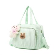 JUNWELL Diaper Bag Baby Diaper Bag Diaper Bag Tote Handbag Toddler Diaper Bag Green