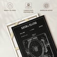 thumbnail image 6 of Elephant Stock Record Player Patent Bw Wall Art - Vertical Canvas Wall Art - Living Room Wall Decor - Music Canvas - White And Black Decor - 26" x 39", 6 of 8