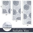 Floral Kitchen Rug Sets 3 Pieces, Washable Kitchen Mats for Floor, Non