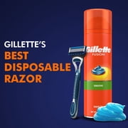 Gillette Sensor5, Men's Disposable Razors, 4 Count