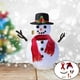 thumbnail image 4 of Muñeco de Nieve Al Aire Libre Disfraz de Vestir Kit Sombrero Bufanda Zanahoria B, 4 of 8