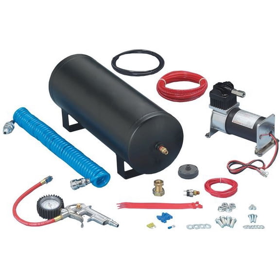 Suspension Air Compressor Kit - Compatible with 2003 - 2009 Chevy C5500 Kodiak 2004 2005 2006 2007 2008