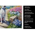 thumbnail image 5 of Rat Terrier Spring Path Kitchen Towel, 5 of 5