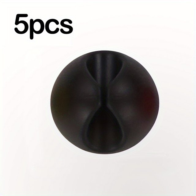 1/2/3/5/10/20 Pcs Silicone Cable Organizer, Data Cable Storage And Finishing Buckle,