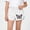 White, variant on DAETIROS Kids Girls Butterfly Shorts Gray | 100% Cotton Kids Athletic Bottoms | Soft Breathable Elastic Waist | Side Split Hem Play Shorts | Sizes 2T-12,Size 5-6 T