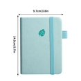 thumbnail image 1 of Dvruxg Small Notebook, Mini Notebook Thickening Simple Word Book Pocket Notepad Portable Taking Notes Stationery, 1 of 5