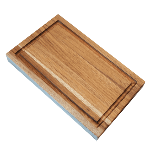 EcoDecors FSC Certified Solid Teak Cutting Board