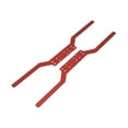 thumbnail image 2 of Tachiuwa 2 Pcs Rails de Cadre de Châssis en Aluminium pour MN168 MN78 Pièce de Voiture RC Échelle 1:12 Rouge, 2 of 9