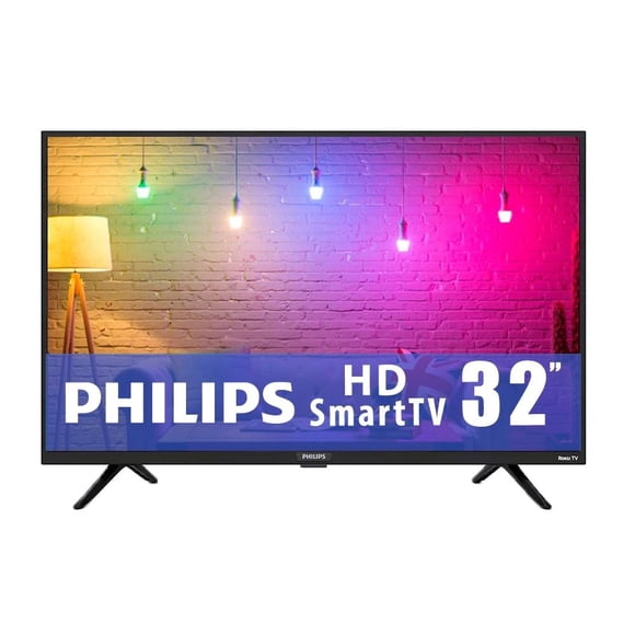 TV Philips 32 Pulgadas Roku HD LED 32PFL4756/F8
