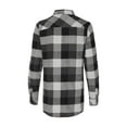 thumbnail image 3 of Burnside Women�'s Yarn-Dyed Long Sleeve Flannel Shirt, 3 of 3