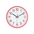 thumbnail image 1 of Wall Hanging Clock 10Inch Minimalist Household Wall Clock Creative Silent Clock for Decoration without Battery (Red), 1 of 8