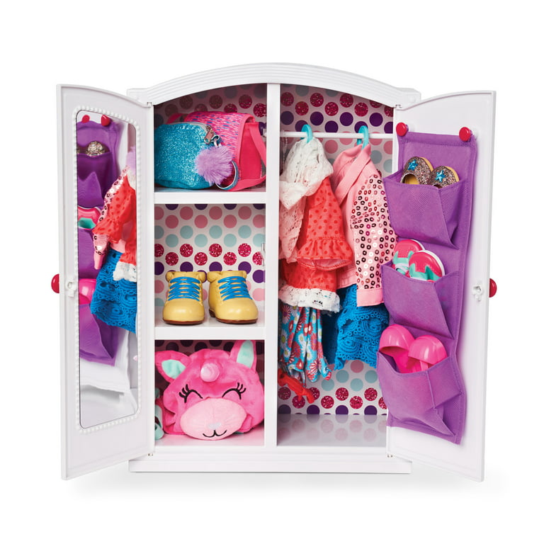 My Life As Wardrobe Play Set for 18 Dolls, 4 Pieces 