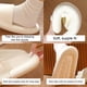 thumbnail image 3 of Qarigey 1 par de mujeres hombres fiesta en la piscina Picnic playa sandalia portátil verano punta abierta zapatillas interior zapatos de Calzado Beige Talla 38-39, 3 of 6