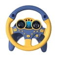thumbnail image 3 of Volante de simulación perfke Regalos de conducción interactivos Azul 02 Volante simulado, 3 of 5