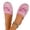 Pink, variant on Satin Slippers Women Sequin Floral Embroidery Closed Toe Mule House Slippers Designer Closed Toe Slippers Gray 36