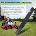 thumbnail image 5 of 115-5059-03 mower blades  toro 115-5059-03 79016P 110-6837-03 112-9759-03 Blades, Compatible with toro timecutter 50 inch blades, toro ss5000 blade, toro mx5060, 75755, 50 inch zero turn blade, 5 of 7