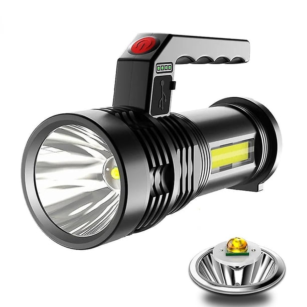 Powerful Led Flashlight Portable Mini Searchlight P500 Torch Usb Rechargeable Waterproof Spotlight For Fishing Lantern