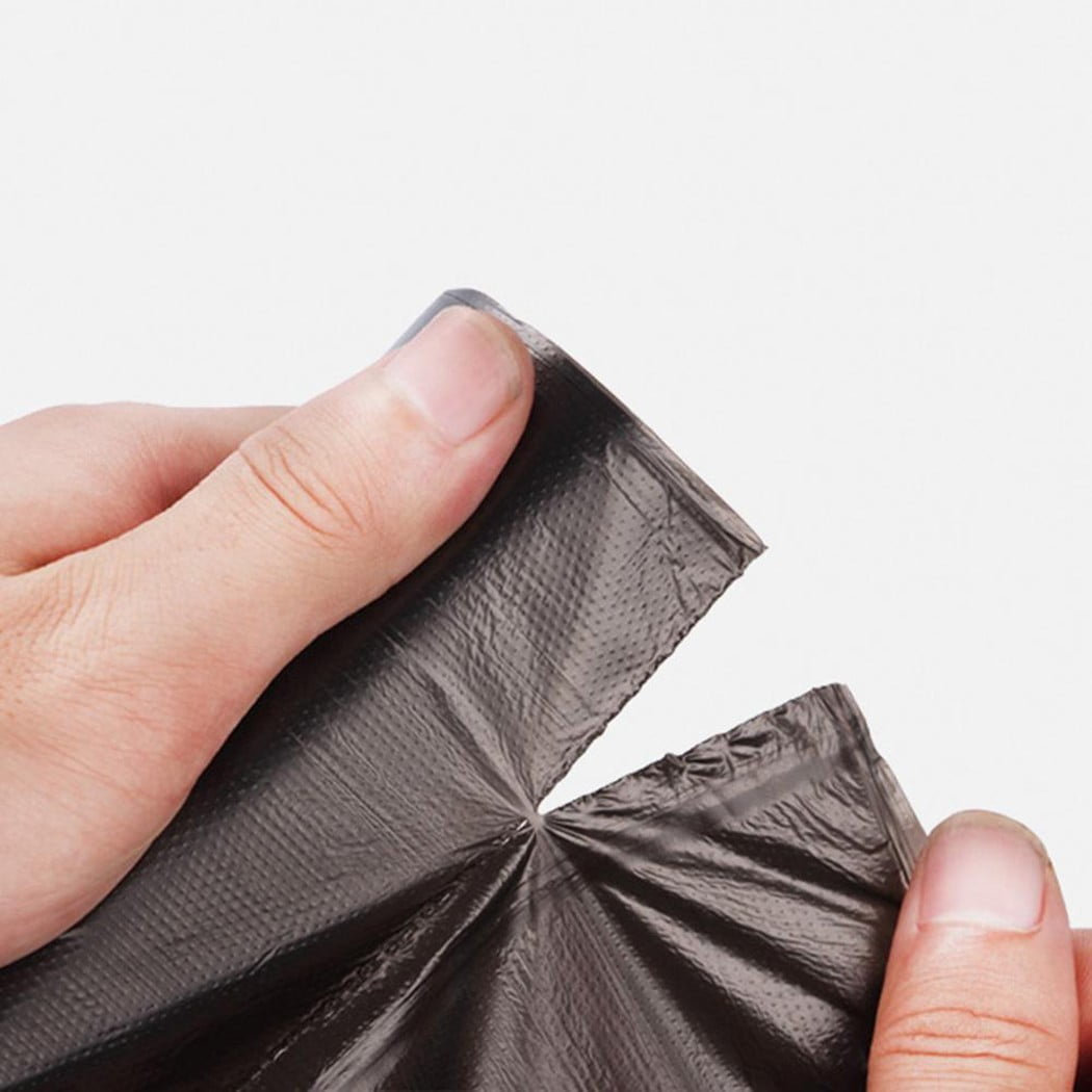 Large Black Trash Bags (Purple), Extra Strong & Tear Resistant Heavy-Duty Garbage Bags for Outdoor Use, Ideal for Lawn & Yard