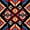 Orange Black, variant on Homewish Rustic Cattle Hide Zipper Twin Comforter Sets with Fitted Sheet and 2 Pillowcases,Boho Farm Animals Print Zipper Bedding Set,Brown White,Black Reversible,4pcs