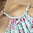 thumbnail image 4 of TAIAOJING Girls Dresses Toddler Summer Casual Sleeveless Striped Print For Kids Age 1-6 Playful Comfortable Stretchy Waistband Easy To Wear And Wash Lovely 4-5Y, 4 of 9
