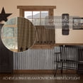 thumbnail image 2 of VHC Brands, Black Star, Cotton, L24xW36, Scalloped Tier, Set of 2, Black, 2 of 5