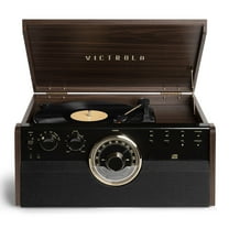 Victrola 7-in-1 Bluetooth Record Player with 3-Speed Turntable, CD ...