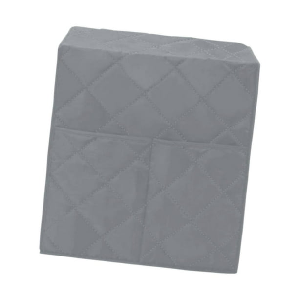 Funda para cafetera, funda para electrodomésticos de cocina, resistente a las manchas, impermeable, lavable gris