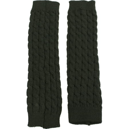Exotic Identity Leg Warmers Cable Knit Vail Cold Weather Wear for Women ...