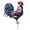 A, variant on 2D Acrylic Rooster Garden Statue Outdoor Decor Yard Art Chicken Decoration for Home Patio Lawn Backyard Farmhouse Kitchen