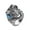 Blue Eye, variant on Men Women's Crocodile Ring Multicolor Stone Eyes Stainless Steel Band Vintage Personalized Hip Hop Punk Ring Band Jewelry Green Eyes Size 9