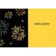 thumbnail image 2 of Avanti Press Gold and Silver Foil Champagne Fireworks Congratulations Card, 2 of 2