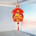 thumbnail image 4 of Chinese New Year Decorations 2025, Vietnamese Chinese Knot Pendant "Daofu" Hanging Ornaments Lunar New Year Decoration Spring Festival Pendants for Home Office Car Tree Decor, 4 of 6