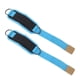 thumbnail image 2 of 2 correas de tobillo para máquina de cable, con anilla en D de hierro, para gimnasio, para entrenamiento físico, color azul, 2 of 14