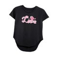 thumbnail image 1 of Camiseta de manga corta con cuello redondo para mujer, camiseta básica, ropa de calle, camisetas elegantes de verano para mujer, camiseta para ir de c Negro, 1 of 8