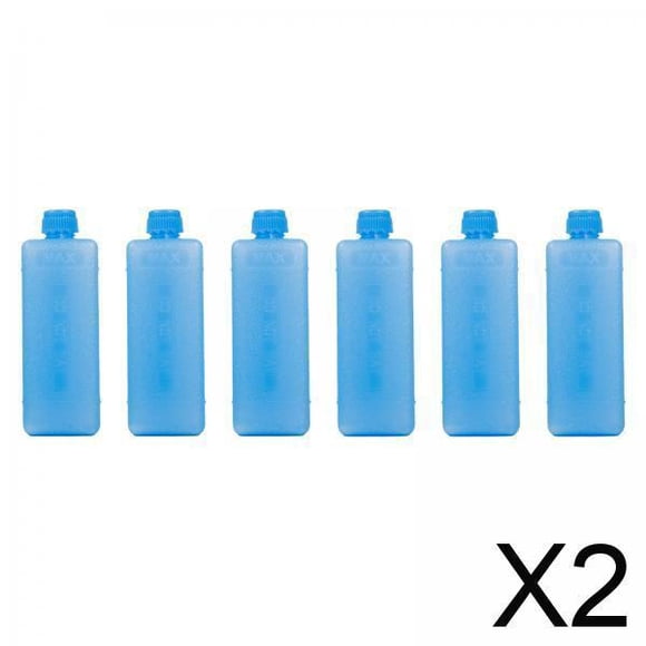 DYNWAVECA 2x6 Pcs Blocs de Congélateur Éléments de Refroidissement Blocs de Glace de Voyage pour Pique-Nique