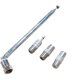 thumbnail image 2 of Rod Antenna 3.5Mm Adapter FM Radio Antenna Replacement Screw Telescopic F Type Male Connector AV Stereo Receiver, 2 of 5