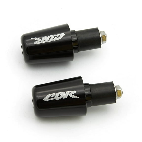 FXCNC Motorcycle Handlebar Handle Bar End Cap Plugs Slider For CBR600RR CBR1000RR 04-18, CB250 91-08, CBR900RR 93-03, CBR954RR 02-03 Black
