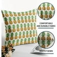 thumbnail image 5 of Pineapple Pillow Covers 16x16 Set of 2 Summer Fruits Pattern Print Decorative Throw Pillows Outdoor Farmhouse Pillowcases Linen Cushion Case Decor for Home Sofa Couch Bed, 5 of 6