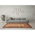 thumbnail image 3 of Ahgly Company Indoor Round Persian Brown Traditional Area Rugs, 3' Round, 3 of 4