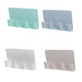 thumbnail image 2 of Phone Charging Holder Hook Socket Strong Sticky Adhesive Cell Phones Stand Rack Bathroom Hanging Shelf Razor Hanger, 2 of 10