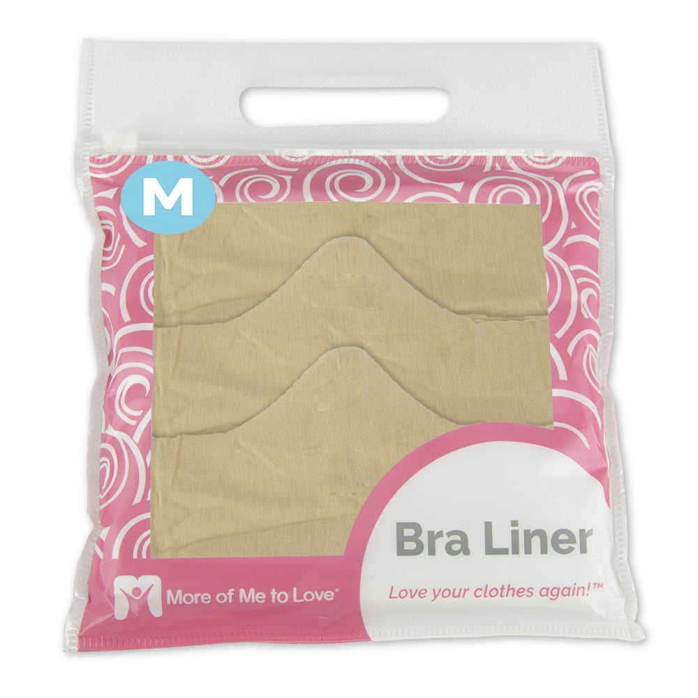 Pack of 3 More of Me to Love Bra Liner Beige Size L Pack of 3 More of Me to Love Bra Liner Beige Size L