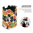 thumbnail image 3 of Yayeee Freestanding Laundry Hamper with Handle Collapsible Large Storage Basket for Clothes, Black Clover Pattern, 3 of 7