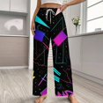 thumbnail image 2 of Sweet Emotion Vintage (2)-2 Pajama Pants Loose Pajamas Female Breathable Home Trousers Leisure Sleeping Pants Large Size, 2 of 6