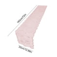 thumbnail image 3 of Prix Réduit WIZUTIZ Chemin de Table en Dentelle Printemps Pâques Ufs de Lapin et Fleurs Nappe en Dentelle Décorations et Fournitures de Fête de Pâques Rose, 3 of 5