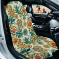 thumbnail image 2 of XYZCANDO Boho Florals Car Seat Towel Sweatproof Yoga Towels Blanket for Post Gym Workout Running Swimming Beach and Hiking Non Slip Backing Sweatproof Cushion Protector, 2 of 7