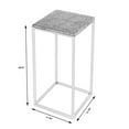 thumbnail image 2 of Lacrossa Silver Top Side Table in Silver  5559220, 2 of 6