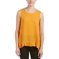 thumbnail image 3 of CeCe by Cynthia Steffe Womens Blouse (Orange, Medium), 3 of 5