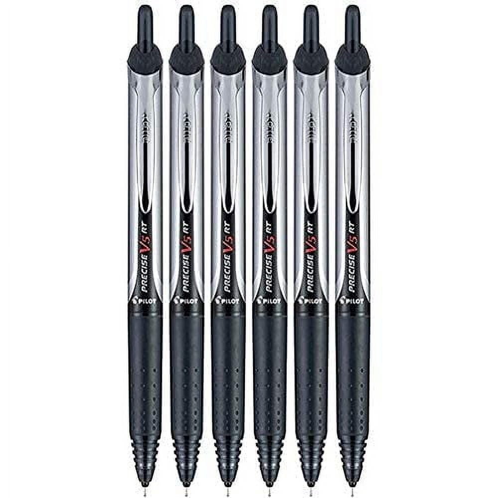 Pilot, Precise V5 RT Refillable & Retractable Rolling Ball Pens